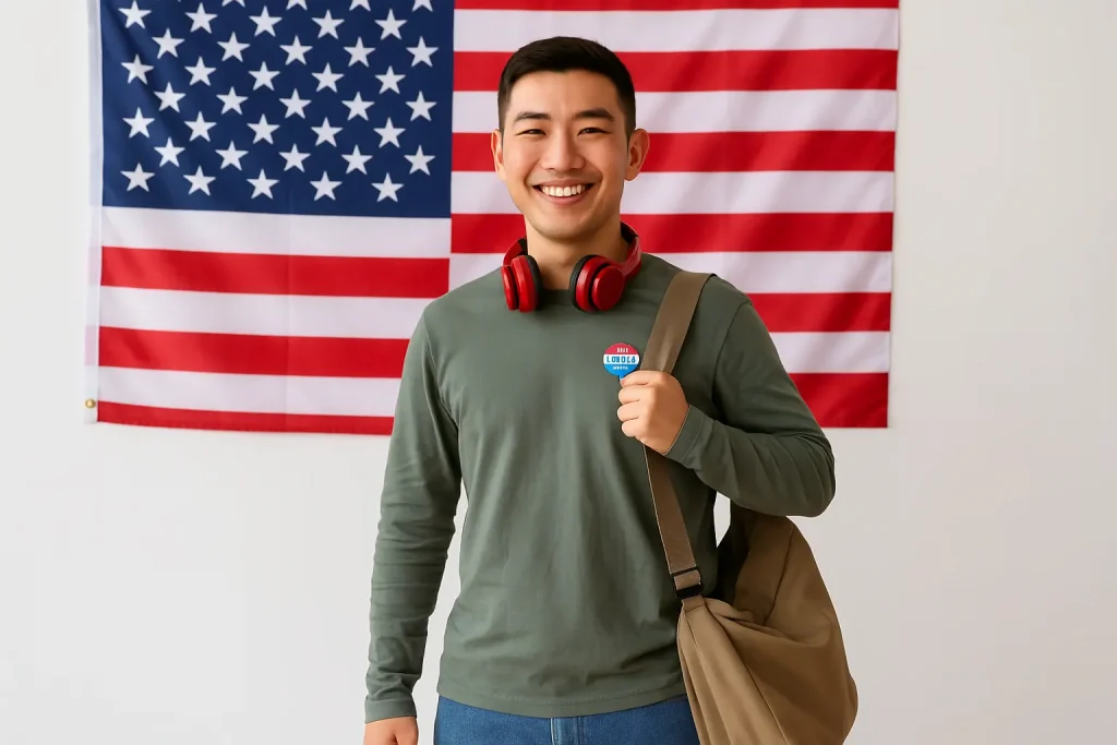 Начало обучения в США
